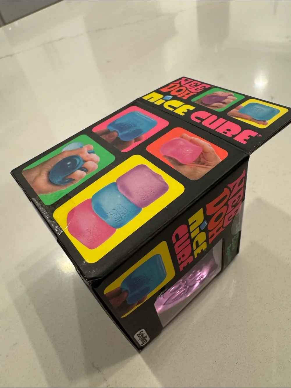 Nee Doh Purple Super Solid Squish Toy